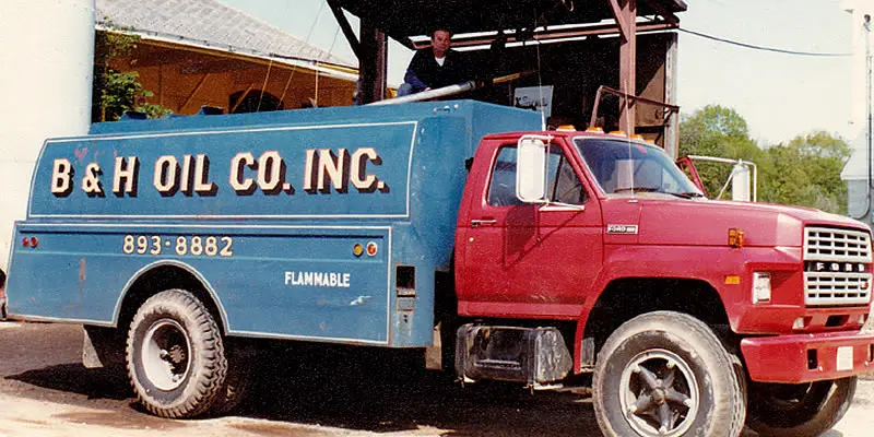 History of B&H Oil Company | Truck from 1972